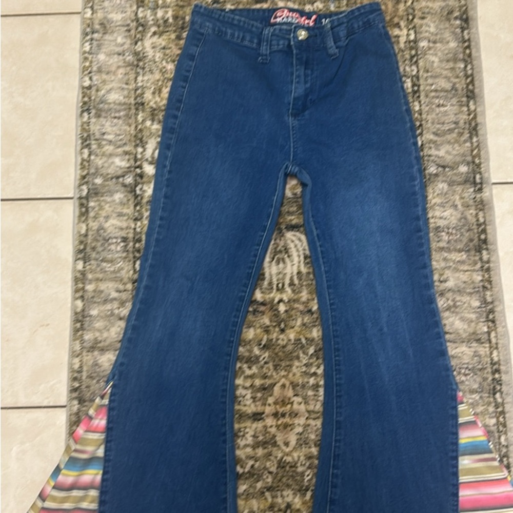 Cowgirl Hardware Bellbottoms SZ16 girls